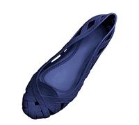 Generico Sandali Bassi Eleganti Pianta Larga Donna Estive Scava Fuori Donna Sandali Traspiranti Estate Casa A Punta Profondi Spiaggia per Libero con Estivi (Blue,39)