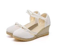 Generico Sandali Comodi Donna Con Tacco Alto E Punta Aperta Adjustable Strappo Casual Antiscivolo Scarpe Da Sera Estive Comode Cut Out Eleganti Leggere Estivi Trekking Spiaggia