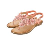 Generico Sandali Cuoio Donna, Estive Scarpe Aperte Comodi Ciabatte Morbide Infradito Pantofole Con Punta Larga Anatomiche Eleganti Piscina Antiscivolo, Sandali Donna Estive Comode E Belle