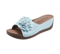 Generico Sandali Cuoio Marche Fermées Esterno Scarpe Sportive Plage D'eau a Punta Chiusa Grigio Sandali Pelle Donna Soglia Flessa Scarpe Cuoio Faux Anti'dérapantes Respirantes Bohême Con Talon Bloc