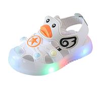 Generico Sandali Da Bambina E Ragazza Con Luci Comode Punta Aperta Sandalo Per Ragazze Leggeri Antiscivolo Sandali Per Bambine Illuminate Elegante Scarpe Da Spiaggia Mare Morbidi Ciabatte Per Ragazze