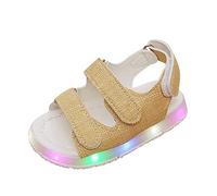 Generico Sandali Da Bambina E Ragazza Con Luci Estivo Antiscivolo Sandali Per Bambine Leggeri Casual Sandalo Per Ragazze Elegante Traspirante Scarpe Lampeggianti Illuminate Mare Ciabatte Per Ragazze