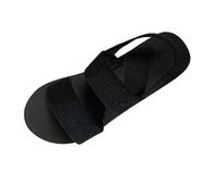 Generico Sandali da donna per il commercio estero, per l'abbigliamento all'aperto, sandali romani con suola spessa alla moda estiva (Black, 38)
