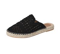 Generico Sandali Donna Bassi Comoda Scarpe Comode Donna Ciabatte da con Tacco A Zeppa,Estive,da Esterno,con Rotonda,Piatte,Suola Larga,Un Piede,Ciabatte Mare (Black,41)