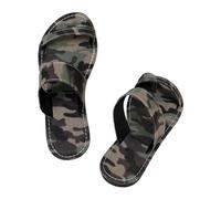 Generico Sandali Donna Bassi Comodi Sandali Donna Comodi da Spiaggia da Pantofole Casual Vuote Scarpe Basse Retrò Ciabatte Estive Scarpe Comode per (Camouflage,37)