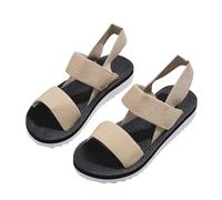 Generico Sandali Donna con Plateau Eleganti Estive Comode Women'S Sandals Summer Fashion Hot Style Non Wear Soft Sole Casual Slippers Sandali Donna Eleganti Bassi Gomma (Brown,39)