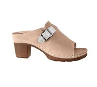 Generico Sandali Donna con Tacco Scarpe Tacco Pianta Larga Sandali con E Spesso,da Donna,Punta,Pantofole Europee E Americane,Nuove Pantofole Alla Ciabatte (Pink,36)