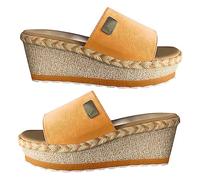 Generico Sandali Donna Con Zeppa Estive Casual Sandalo Con Plateau Eleganti Comode Ciabatte Mare Alla Moda Leggera Moda Espadrillas Piscina Aperte Flip Flop Slippers Antiscivolo Offerta Zeppa Slip on