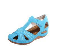 Generico Sandali Donna Estive Bohemia Punta Aperta Sandalo Confortevoli Leggeri Antiscivolo Sandalo/Punta Chiusa Scarpe Sportivi Trekking Con Supporto Arco Plantare Sandals Espadrillas Piscina Mare