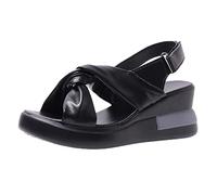 Generico Sandali Donna Estive Da E Con Tacco A Zeppa Punta Personalizzati 35 Sportivi Numero Scarpa Estiva Sandalo Comodo Comodi Ma Eleganti Estivi Scarpe Estate Ciabattine Comode Estivo Nero 42