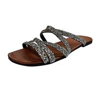 Generico Sandali Donna Estive Eleganti Adjustable Estivi Leggere Scarpe Da Trekking Comodi Comode Con Zeppa Slingback Morbidi Per L'Estate Sandalo Spiaggia Sposa Esterni#22