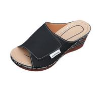 Generico Sandali Donna Estive Eleganti, Sandali Estivi Donna, Scarpe Con Piattaforma Casuali D’estate Dita Aperte Traspiranti Svuotati Comfort Per Scuola E Uscite All’aperto