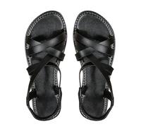 Generico Sandali Donna Estive Eleganti Traspirante Sandali Piatti Bassi Vintage Antiscivolo Comodi Scarpe Estivi Morbida Moda Sandalo Da Mare Leggere Spiaggia Sandalo Da Passeggio 2025