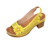 Generico Sandali Donna Estive Moda Piatti Confortevoli Leggeri Antiscivolo Chiusi Davanti Sportivi Ortopediche Traspirante Comodi Eleganti Leggere Sandals Espadrillas Piscina Mare