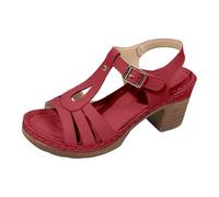 Generico Sandali Donna Estive Morbida Casual Da Spiaggia Decorazione Floreale Con Perle Di Strass Chiusi Davanti Piatto Vintage Sandalo Passeggio Punta Rotonda Aperta Sandals Espadrillas Piscina Mare