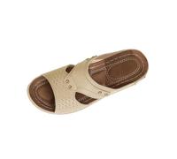 Generico Sandali Donna Estive Ortopedico Con Suole Comodi Antiscivolo Sandali Con Zeppa Casual Leggero Lavabili Morbida Punta Aperta Eleganti Infradito Donna Comode Eva Morbido