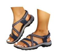 Generico Sandali Donna Estive Platform,Sandalias De Punta Abierta Para Un Look Casual Sin Cordones Con Un Toque Playero Deportivo Para Mayor Comodidad Y Facilidad De Uso Durante Todo El DíA