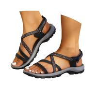 Generico Sandali Donna Estive Platform,Sandalias De Punta Abierta Para Un Look Casual Sin Cordones Con Un Toque Playero Deportivo Para Mayor Comodidad Y Facilidad De Uso Durante Todo El DíA