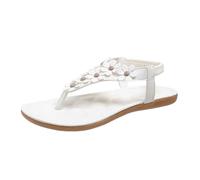 Generico Sandali Donna Estive - Women Flat Floral Flip Flops Boho Sandals Casual Shoes Bassi Donna Scarpe Estive Sandali Infradito Infradito Hawaiana Bohemien