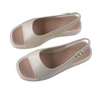 Generico Sandali Donna Estivo Punta Aperta Vintage Scarpe Estivi Traspirante Eleganti Antiscivolo Sandali Piatti Bassi Spiaggia Morbida Sandalo Da Passeggio Leggere Moda Sandalo Da Mare 2025