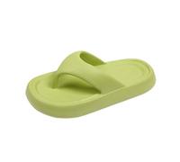 Generico sandali donna,pantofole donna,Ciabatte infradito da in spesse,antiscivolo,morbide,per esterni,interni,spiaggia,piscina,estate Ciabatte Gel Riposante(Green,36)