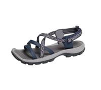 Generico Sandali Estive Sandalias de punta abierta para un look casual sin cordones, con un toque playero deportivo para mayor comodidad y facilidad de uso durante todo el día. (Blue, 40)