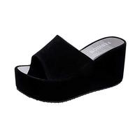 Generico Sandali Estivi Donna, Piscina Ciabatte Aperte Anatomiche Eleganti Punta Pantofole Estive Morbide Mare Scarpe Antiscivolo Con Comodi Larga, Sandali Donna Estive Comode E Belle
