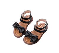 Generico Sandali estivi per bambina con fiocco Scarpe da Spiaggia Estate elegante e suola morbida ideali per principesse e occasioni speciali