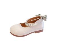 Generico Sandali Estivi, Sandali Eleganti Eleganti Con Fiocco Classico E Perla Perfetti Per Un Look Raffinato Di Tutti I Giorni Calzature Basse E Alla Moda Per Bambine