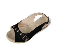 Generico Sandali Ortopedici a Piattaforma Rilassati Per Donna Sandali Donna Estive 2026 Piatti Di Spiaggia Bohème Per Estate Tonghe Matrimonio Primavera False Tendenza Fiore Abitata Moda Confortabile
