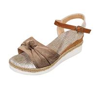 Generico Sandali Ortopedici a Punta Aperta Per Donna Sandali Donna Estive Comode 2026 Piatti Di Spiaggia Bohème Per Estate Tonghe Matrimonio Primavera False Tendenza Fiore Abitata Moda Confortabile
