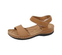 Generico Sandali Ortopedici Donna Estive con Zeppa Scarpe Donna Estive Eleganti Sandali Plateau con Strass Sandalo Traforata Traspirante Scarpe Comode da Casa Chanclas Estivi Semplice Ed Anti-Shock