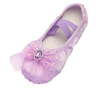 Generico Sandali per bambine Princess Cosplay Scarpe Ragazza da bagno in pelle di perle Confortevole Suola Morbida Con Adjustable Strappo Ortopedici Morbide Antiscivolo Sandalo Estive Bimba Bambina