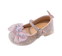 Generico Sandali Scintillanti con Perle di per Bambine Scarpe Estive Morbide Perfette per Piccole Principesse Calzature Quotidiane per Ragazze 4-12 Anni (27 Toddler)