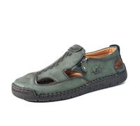 Generico Sandali Sportivi Uomo-Sandali casual da uomo, traspiranti, comodi, piatti, da indossare ogni giorno, antiscivolo, resistenti, per camminare all'aperto, estate, primavera, autunno.