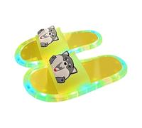 Generico Sandali Unisex Fluorescenti con Cartoni Animati, Comodi per casa e Fuori, Ciabatte per Adulti e Coppie