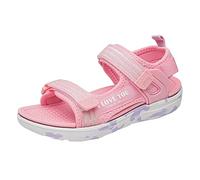 Generico Sandalo Bambina Scarpe da Spiaggia per Bambini Sandali Leggeri da Bambina Sandali da Spiaggia per Bambine più Grandi con Suola Morbida