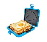 Generico Sandwich Maker Press | Foldable Kitchen Tool Griddle | Sandwich Press - for Traveling Dorm Home Apartment Kitchen Restaurant Women Men Teens Adults