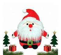 Generico Santa Music Plush - Cute Interactive Santa Sensory Sound Doll Toy | | Electric Singing Dancing Stuffed Christmas Figure Soft Musical Holiday Decor Toy Kids Festive Christmas