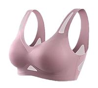 Generico Saralush Aerisoft - Ultimate Breathable Comfort Bra, SaralushThe Anti Sagging Breast Bra, Supportive Everyday Brassiere (Purple,XXL)