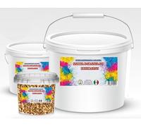 Generico Sassi Decorativi per Vasi 0,8-1,2 cm Ciottoli per Giardino Assortiti - Granulato di Marmo per Piante, Paesaggistica, Casa e Giardini - Pietre Acquario (GIALLO SIENA, 1 Kg)