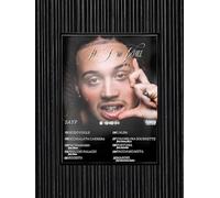 Generico Sayf Album Se Dio Vuole Poster, Trap/Rap Italiano, Hip Hop, Icone, Decorazioni, Stampa (Se Dio Vuole, SENZA CORNICE, 30 x 40 cm)