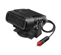 Genérico Sbrinatore per auto, con ventola, 12 V | Sbrinatore per parabrezza auto, per neve, ghiaccio, RV, SUV, camion, mattinata fredda