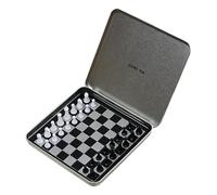 Generico Scacchi magnetici a Peso in Stile Cinese per Affari, Silver | Set scacchi magnetici da viaggio per regali Natale all ' aperto e coperto e attività scolastiche