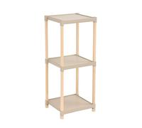 Generico Scaffale 3 ripiani 25x68x26 cm in polipropilene
