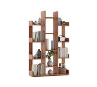 Generico Scaffale Ad Albero, Libreria A 3/4 Livelli, Organizer Porta Libri | Distanza dal ripiano rialzato di 32,5 cm, ampia capacità di archiviazione for camera da letto(Color 2,4 tier)