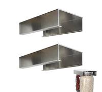 Generico Scaffale per barattoli di, organizer per barattoli per conserve | da cucina Porta barattolo unico - Organizer per di dal design, 2 pezzi, ideale per cucine, sale da pranzo, ristoranti, men