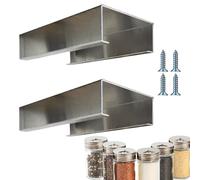 Generico Scaffale per barattoli di, organizer per barattoli per conserve - da cucina Porta barattolo unico | Organizer per di dal design, 2 pezzi, ideale per cucine, sale da pranzo, ristoranti, men