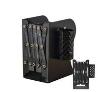 Generico Scaffale per scrivania, organizer per libreria da scrivania - Organizzatore per scaffali telescopici | Libreria da con decorazione per con portapenne, organizer in metallo, ripiano