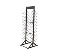 Generico Scaffale Portapiastrelle A Doppio Lato, Espositore For Piastrelle In Ceramica A 18/22 Livelli, For Campioni Di Materiali Da Costruzione, Capacità Carico 150 Kg(210x115mm)